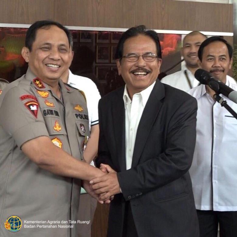 Keseriusan Kementerian ATR/BPN dan Polri dalam Berantas Mafia Tanah